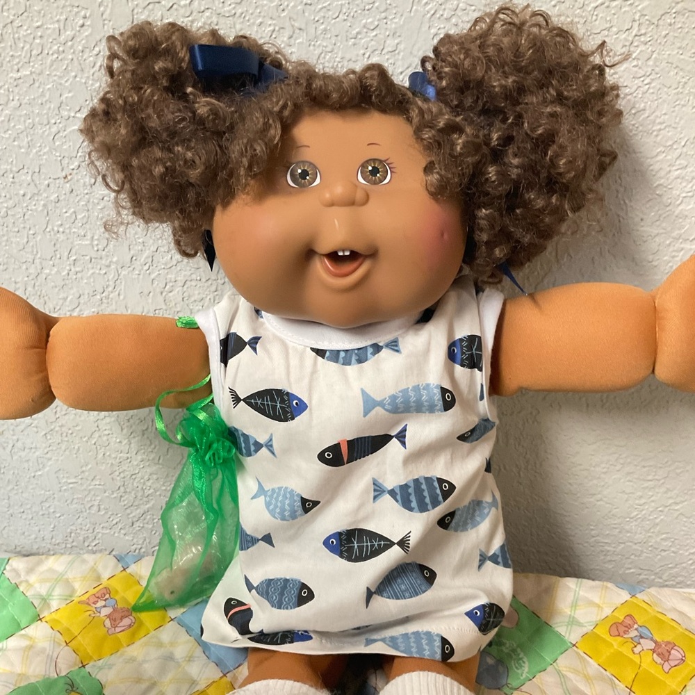 RARE Vintage Cabbage Patch Kid African American Play Along Girl PA-12 2004